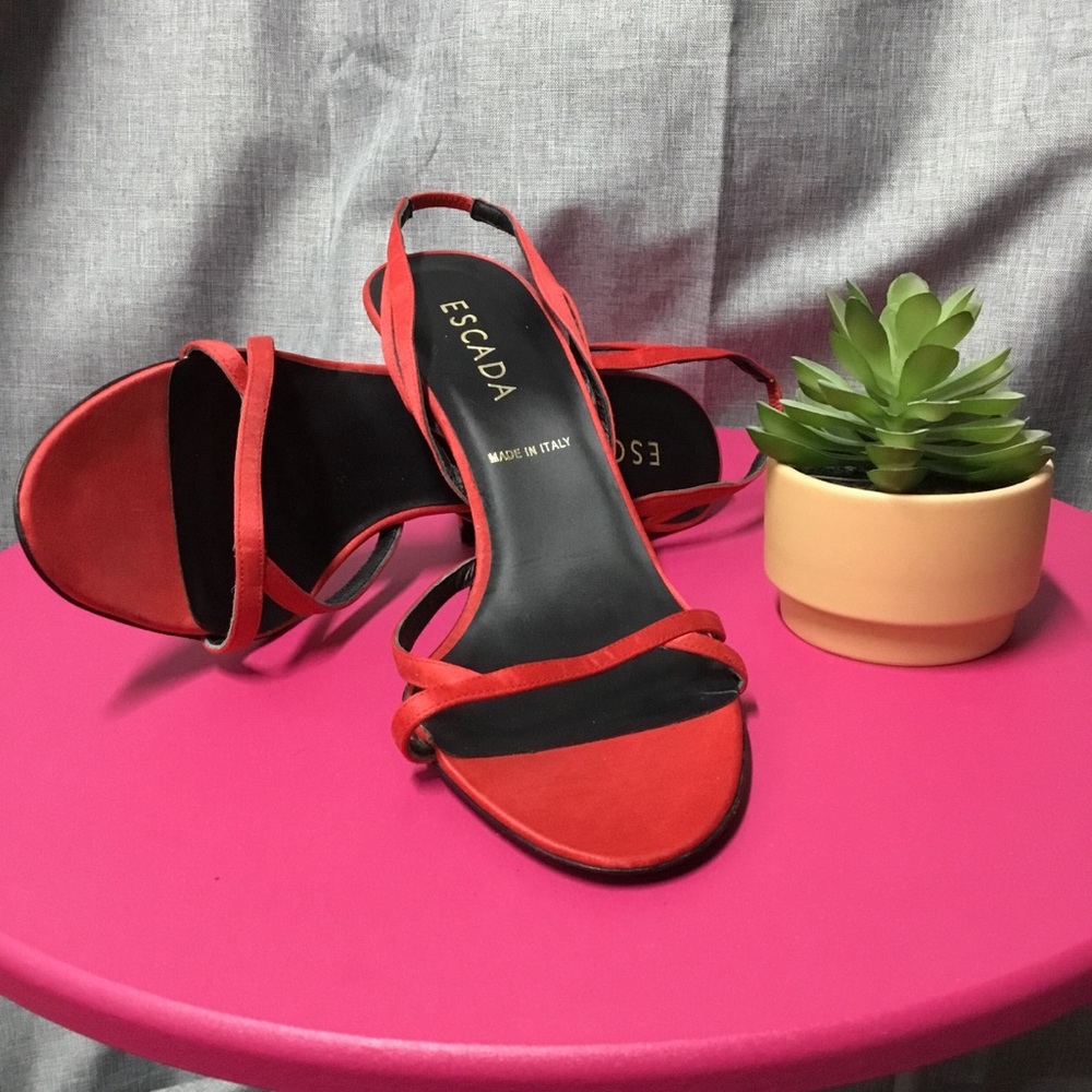 Escada Strappy Sandals